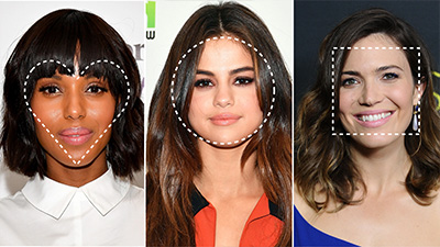 Hairstyles for Different Face Shapes